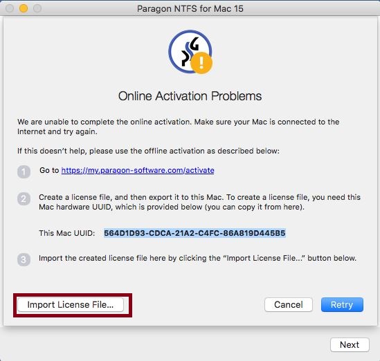 Keygen paragon ntfs for mac 15 download
